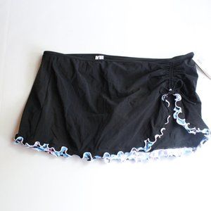 Profile Gottex Pinwheel Slit Cinch Swim Skirt 12